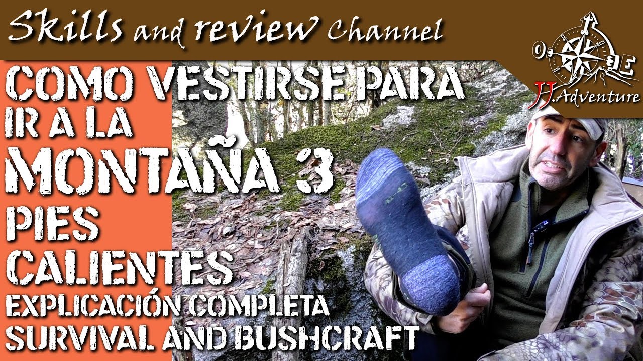 ✌️ COMO VESTIRSE para ir a la MONTAÑA ((3)) 👉 Cómo tener los PIES CALIENTES 🔝