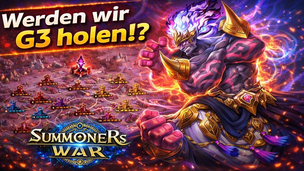 G3 Siege - Letzter Siege der Season!! Moon x Dawn vs GodsArmy vs ObsidiΛn - SUMMONERS WAR
