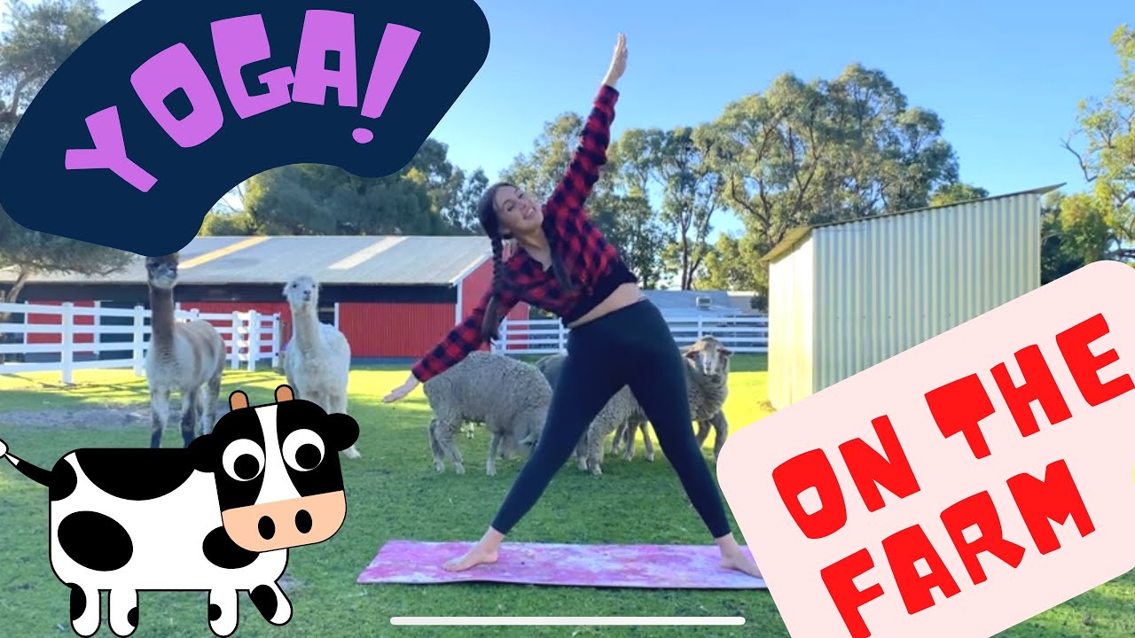 Kids Yoga Farm Animals Adventure