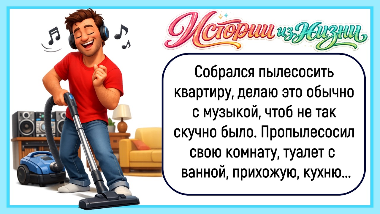 🏠Как Я В Квартире Под Музыку Убирал! Сборник Новых Смешных Историй Из Жизни! Юмор! Позитив!