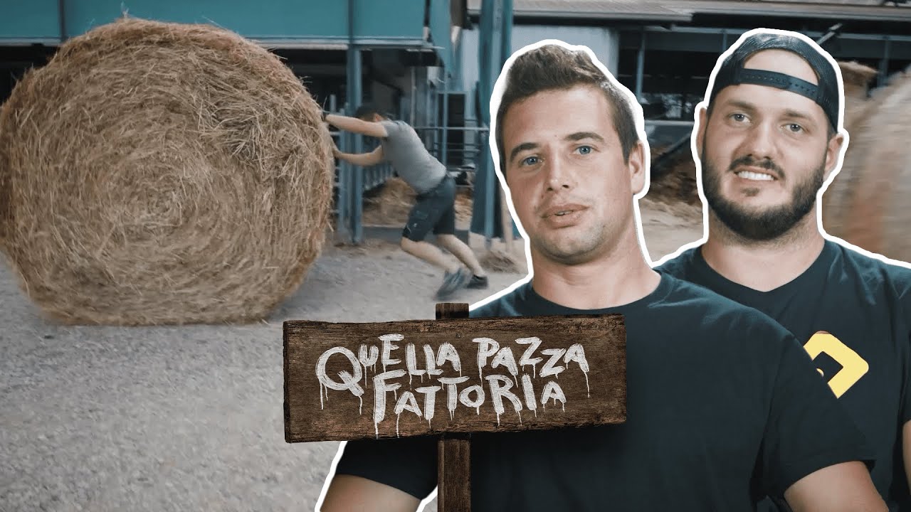 La SFIDA delle balle di fieno, chi arriverà prima? | Quella pazza fattoria