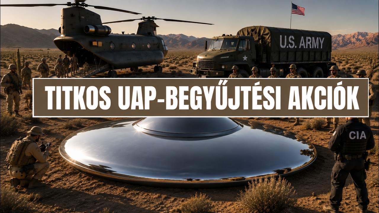 Titkos UAP-Begyűjt&eacute;si Akci&oacute;k - Magyar Dokumentumfilm