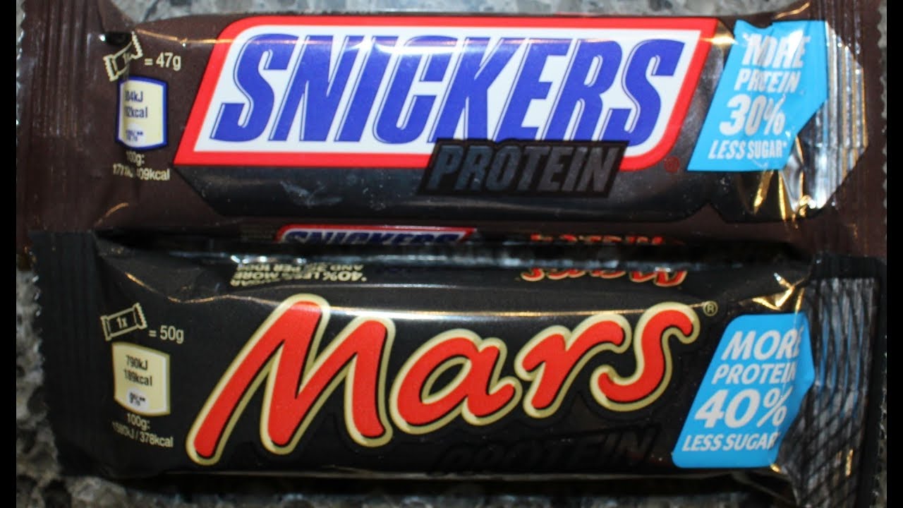 Snickers Protein Bar & Mars Protein Bar Review