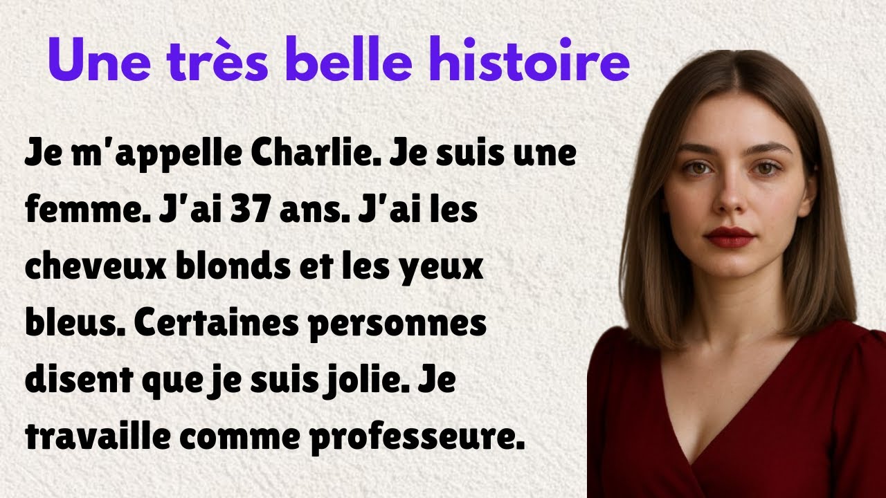 Learn French With A Simple Story French Stories For Beginners