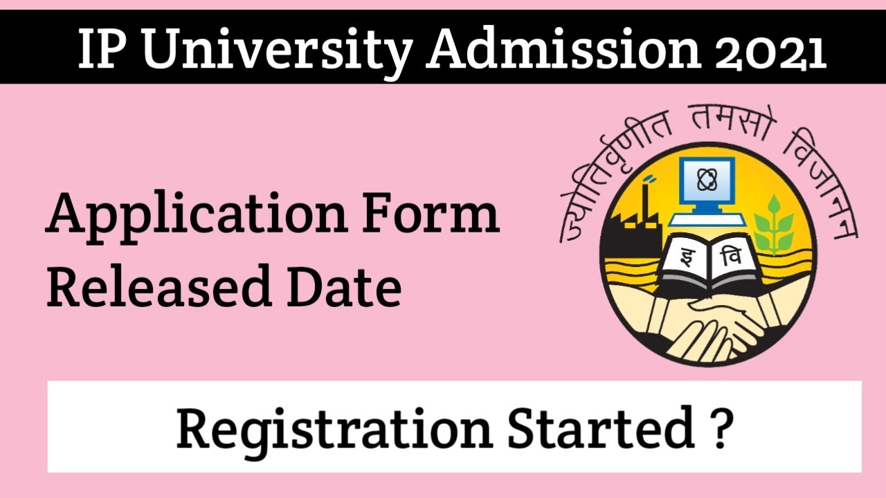 IP University Application form 2021| IPU Admission 2021|
