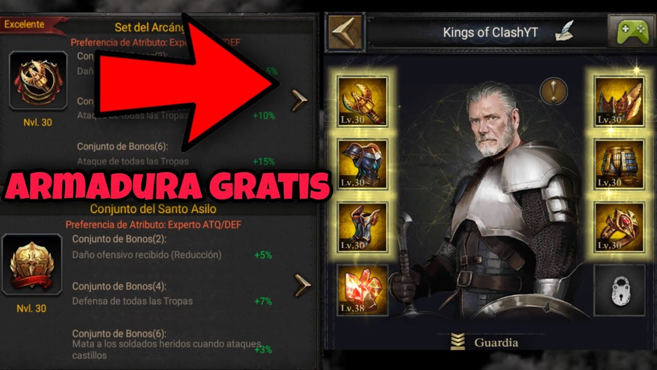 COMO FORJAR ASILO Y ARCANGEL EN CLASH OF KINGS WSMOD
