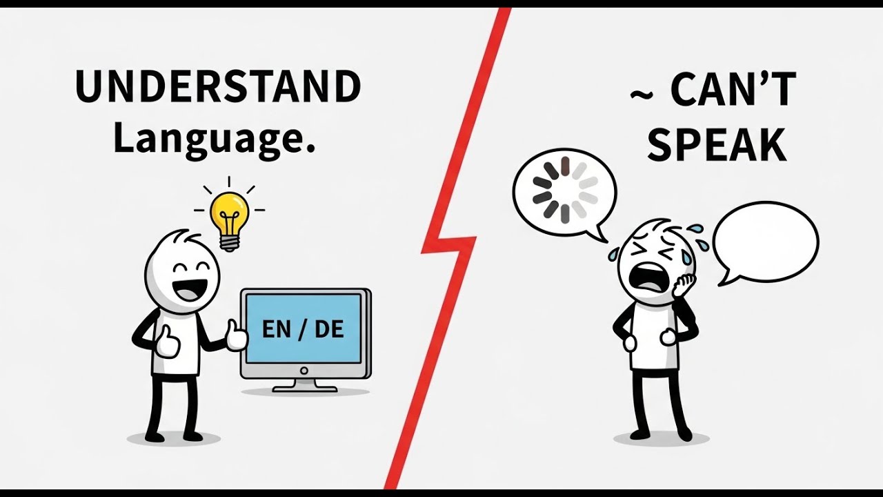 Why You Understand a Language but Can’t Speak It (English or German)