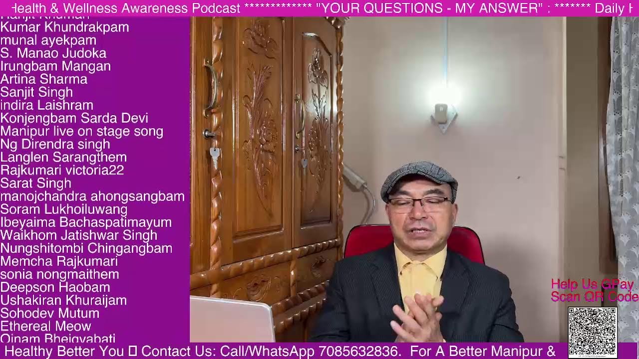 Your Questions - My Answer: 21-Feb-2026: Daily Health & Wellness Awareness Podcast