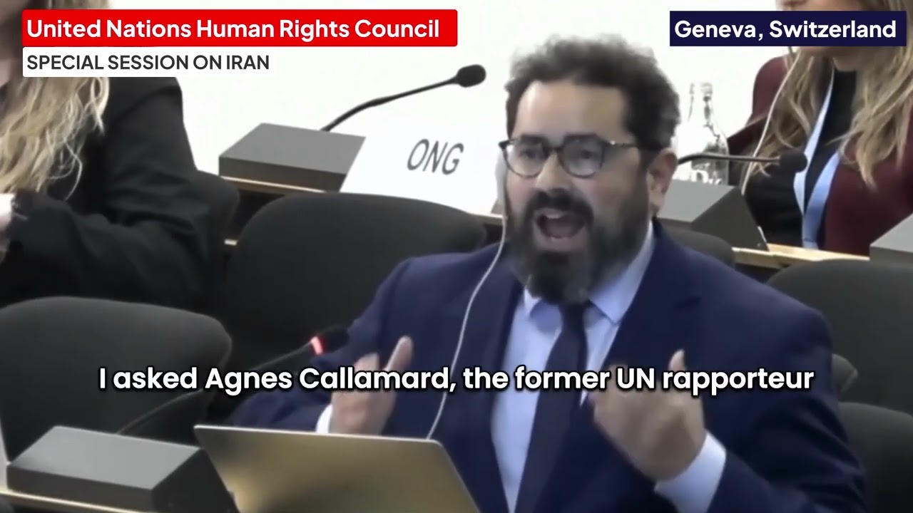 'The Cost of Your Silence Was Iranian Lives’: Hillel Neuer Confronts the UN