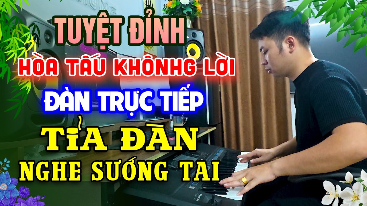 Nhạc Công Tỉa Đàn Nghe ''SƯỚNG TAI'' Tuyệt Đỉnh Hòa Tấu RUMBA Đàn Trực Tiếp - Organ Việt Hùng