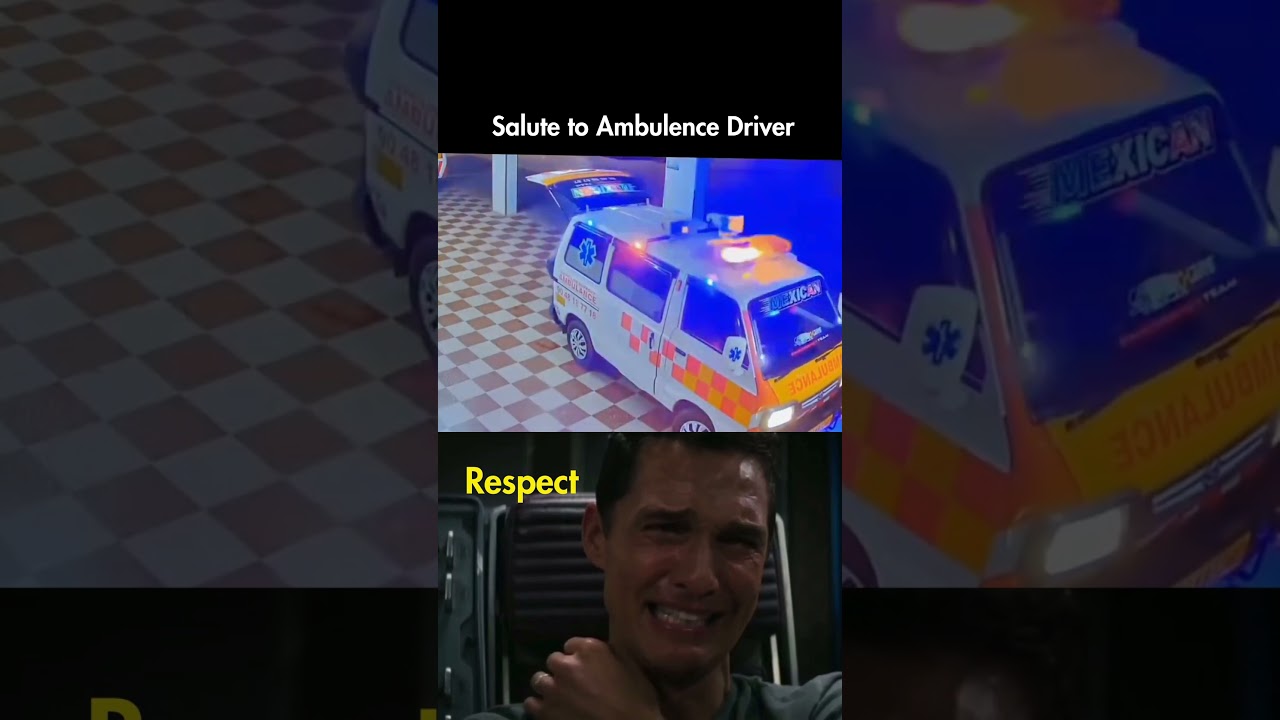Salute To Ambulance Driver 😱😨 #shorts #ambulance