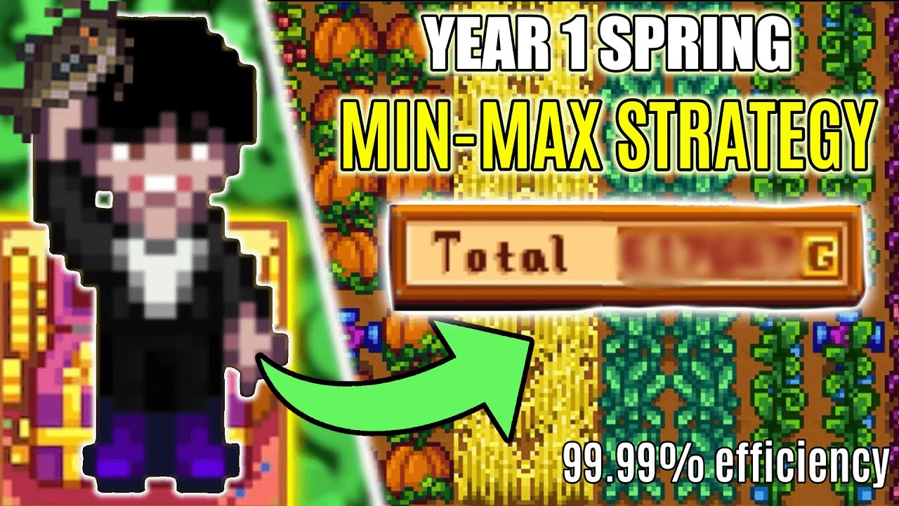This Spring Route Makes You Rich Insanely Fast (STARDEW VALLEY)
