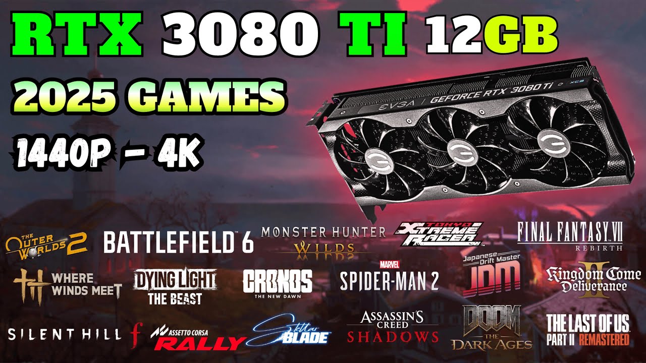 RTX 3080 TI in 2025 Games | 1440p - 4K Benchmark | Best Price/Performance!