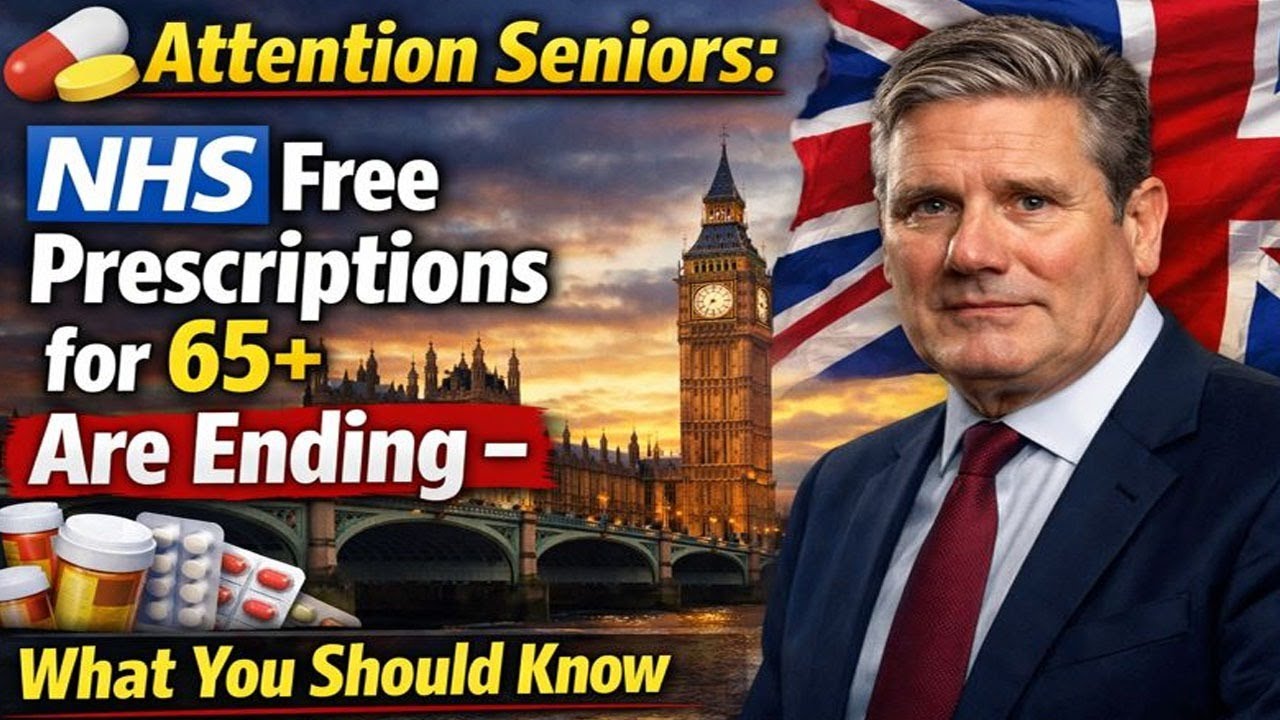💊 Attention Seniors NHS Free Prescriptions for 65+ Are Ending &ndash; What You Should Know