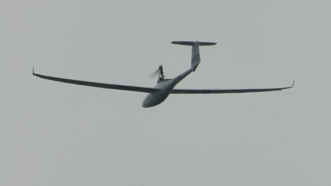 Zooming in on... Rolladen Schneider Powered Glider with Nikon P1000.