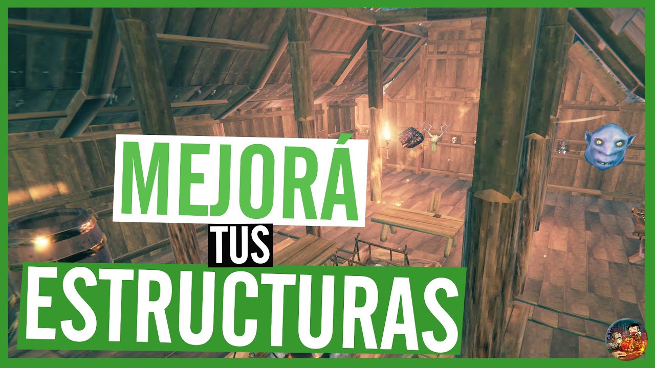TODO lo que NECESITAS SABER para CONSTRUIR con MADERA y PIEDRA | Guía de Construcción | Valheim