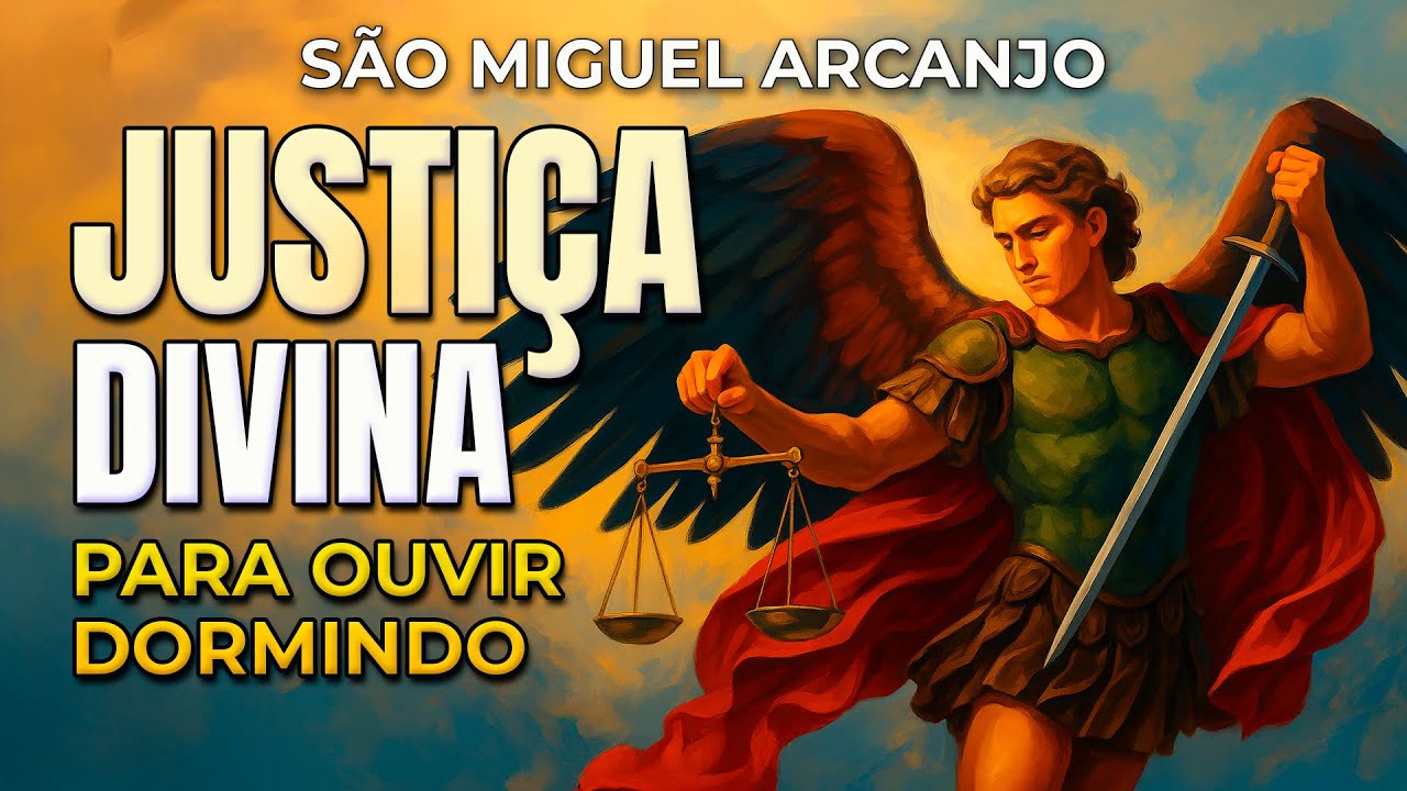 JUSTI&Ccedil;A DIVINA DE S&Atilde;O MIGUEL ARCANJO &ndash; ELE PROTEGE ENQUANTO VOC&Ecirc; DORME