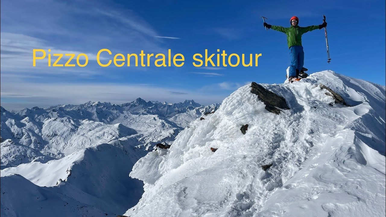 Pizzo Centrale skitour 14.01.2024