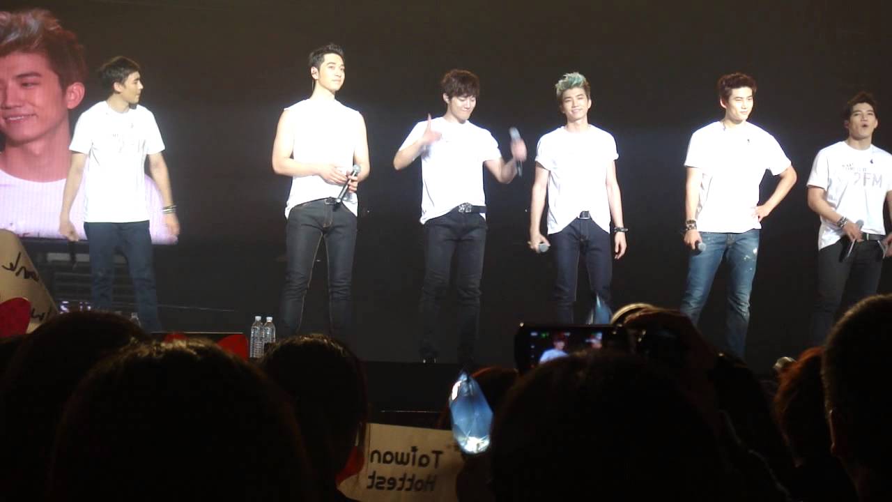 2012 2PM LIVE Tour in Taipei - What Time It Is - 演唱會結束給觀眾的話