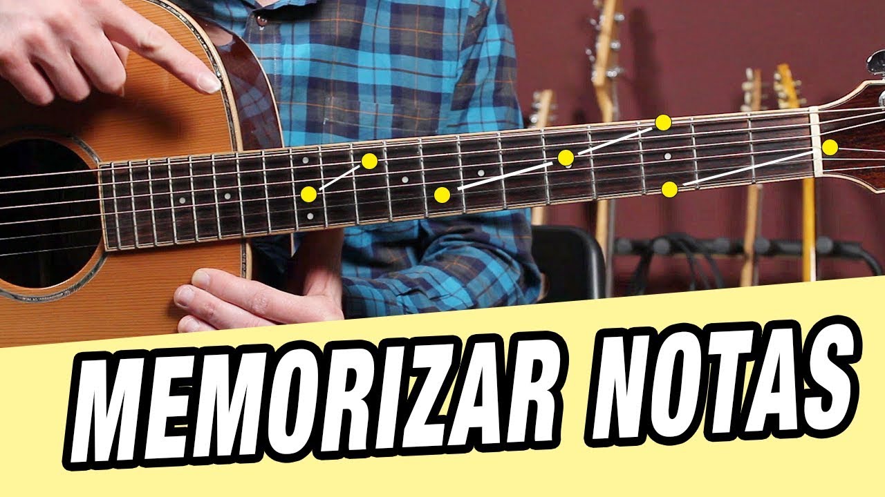 Cómo MEMORIZAR TODAS las NOTAS de la Guitarra [Mejor Método]