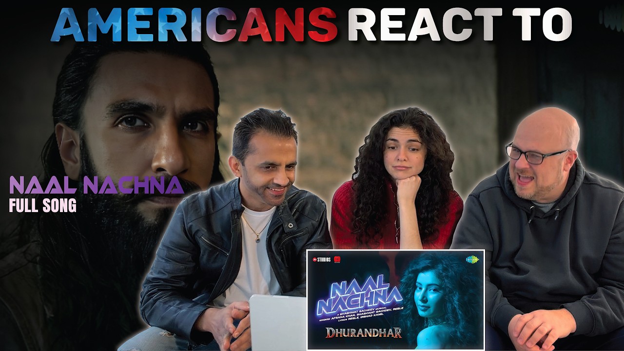 Naal Nachna Song Reaction by New Yorkers | Dhurandhar | Ranveer Singh | Sara Arjun