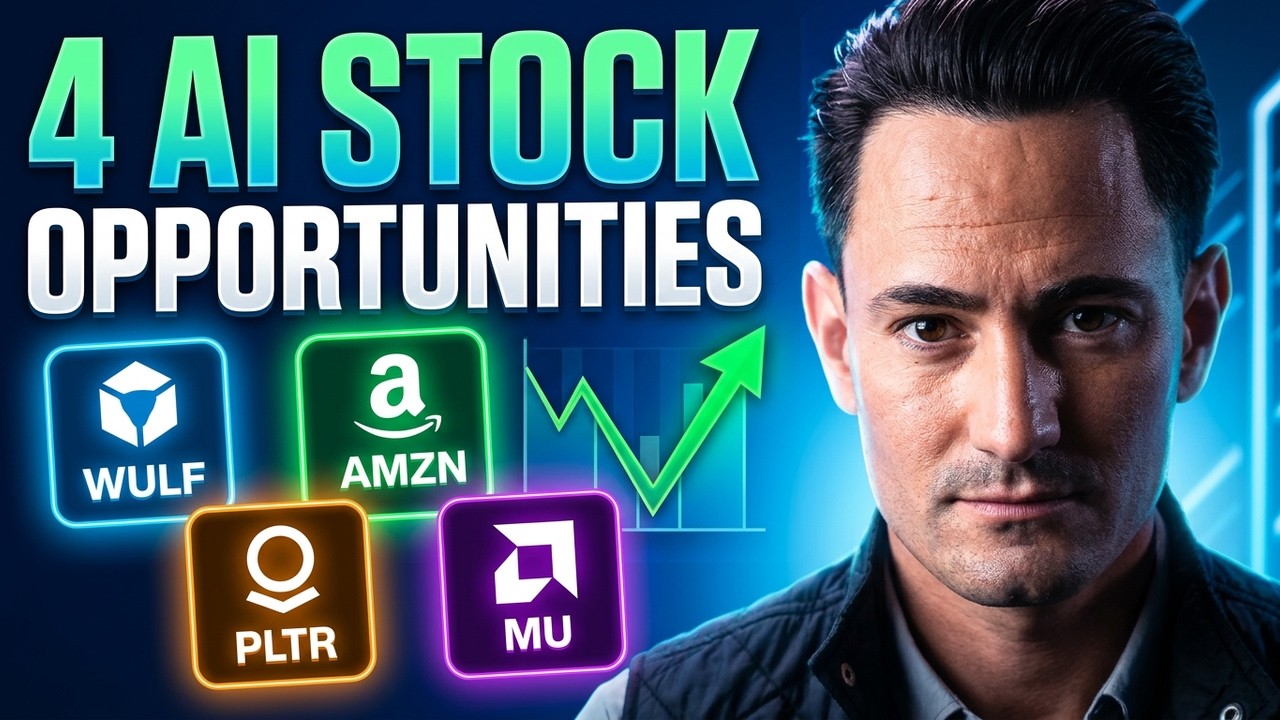 4 возможности купить ИИ-акции на просадке | SPCX, WULF, AMZN, PLTR, MU
