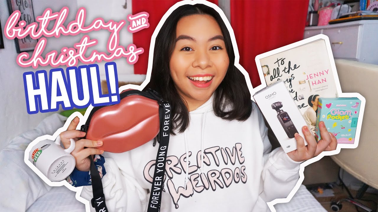 What I Got for My Birthday 2020 + Christmas 2019! (Philippines)