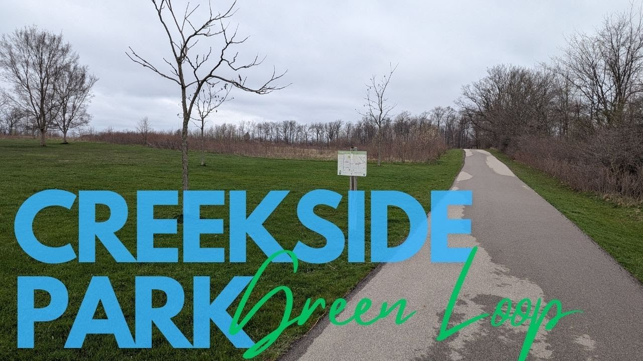 Soggy and Wet, the Green Loop at Creekside Park | Full Hike POV | Hiking, Nature ASMR | Kent Co, MI