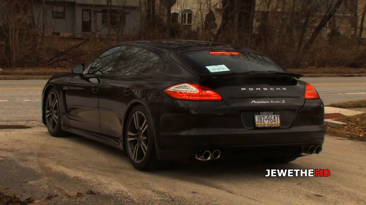 Porsche Panamera Turbo S w/ Maxflo Exhaust Package! LOUD Sounds! (1080p Full HD)
