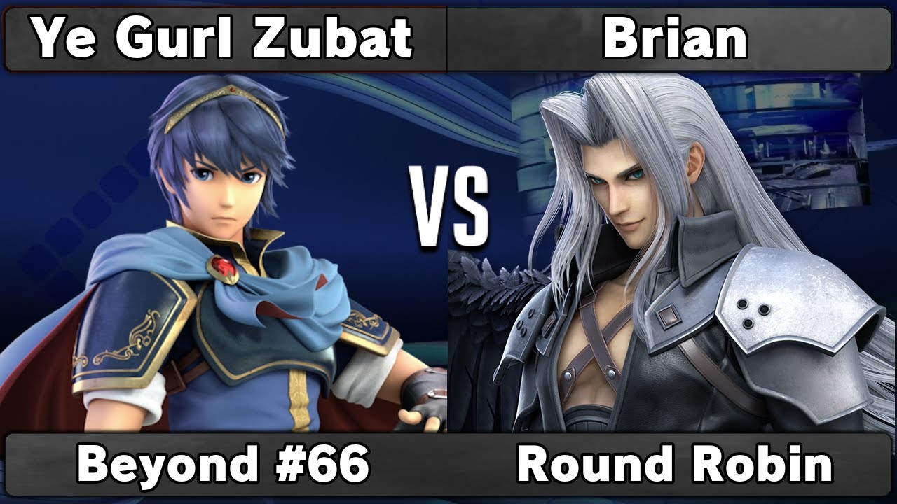 Ye Gurl Zubat (Marth) vs Brian (Sephiroth) | Round Robin | Beyond #66