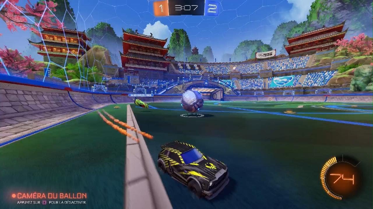 2 game solo en gold sur Rocket League
