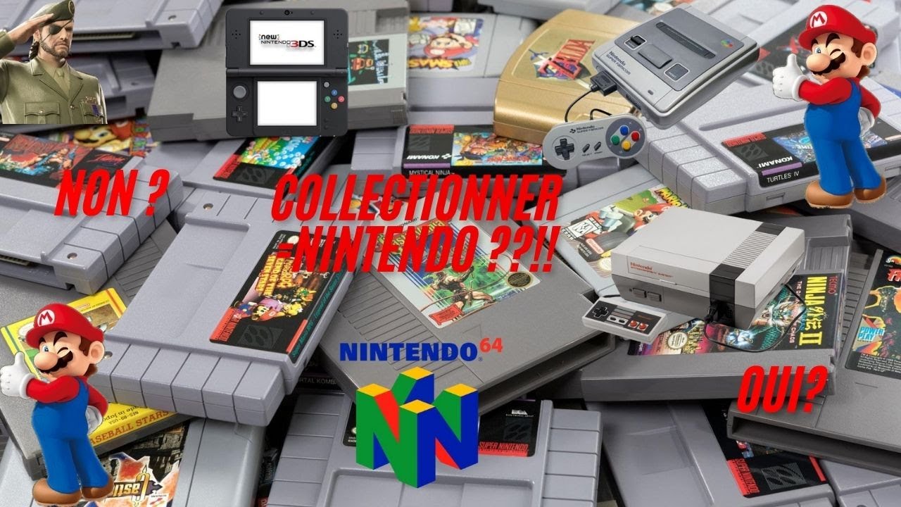 Vidéo Réponse @khaledfouinyman  Collectionner du #jeuxvideo c'est LA FOLIE  #nintendo ??