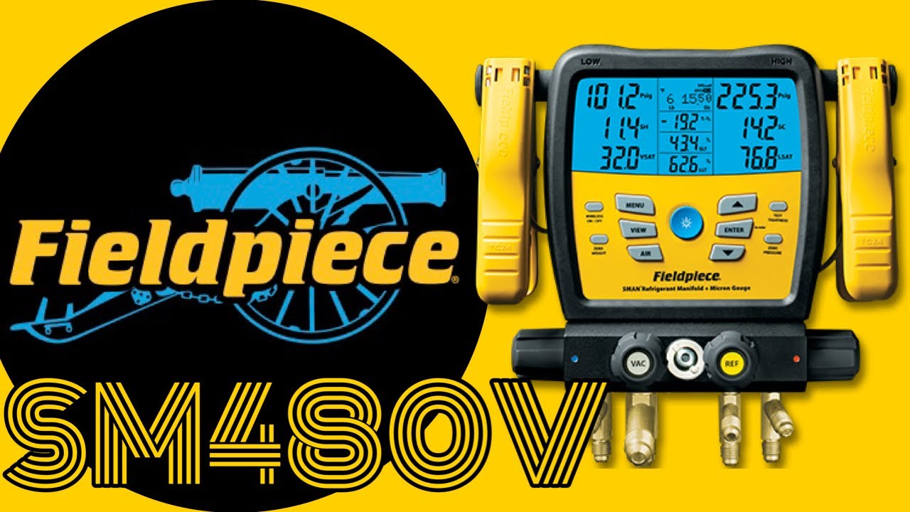 Обзор инструмента HVAC | Fieldpiece SM480V