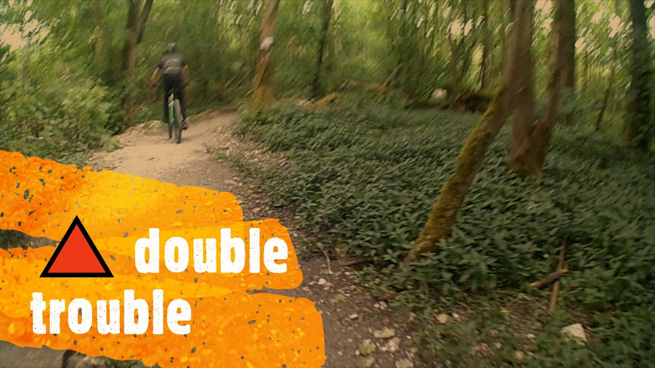 First Time at Steyning MTB Trails (falls off)