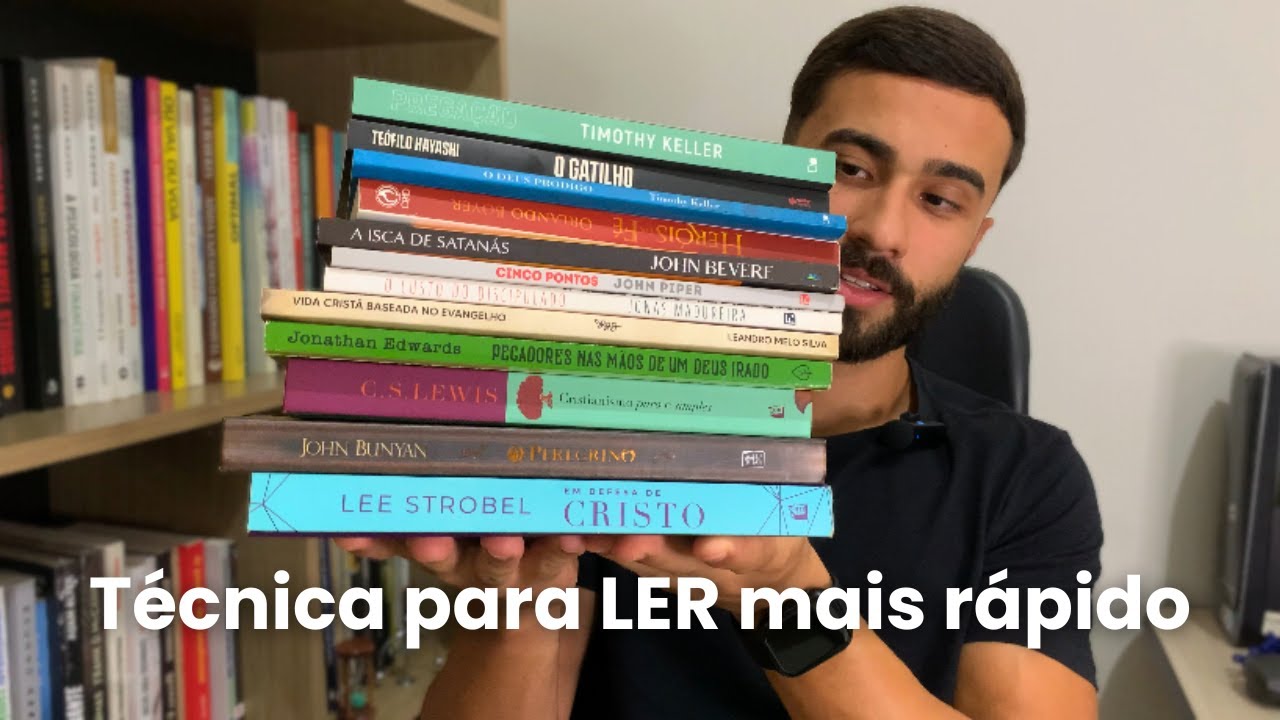 UMA SIMPLES TÉCNICA PARA VOCÊ LER DUAS VEZES MAIS RÁPIDO