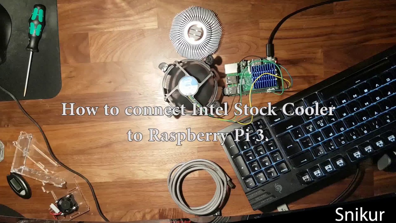 How to connect Intel Stock Cooler to Raspberry Pi 3