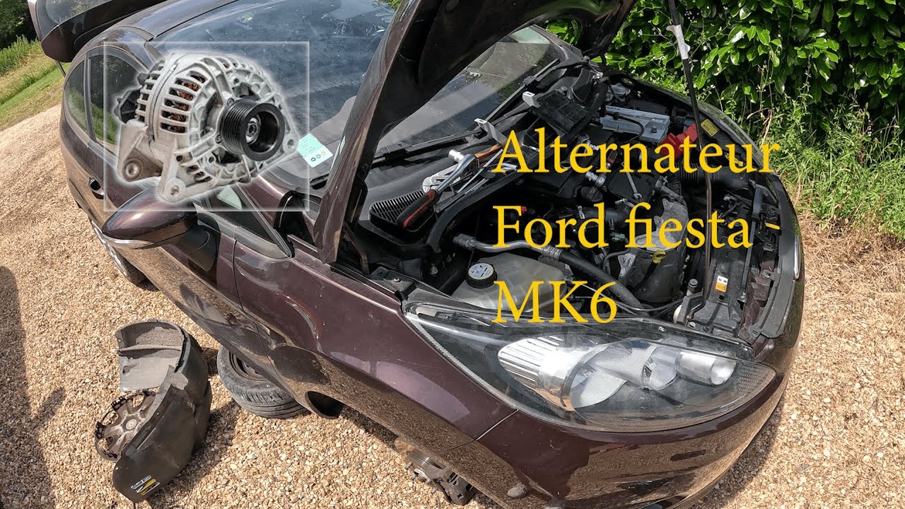 Comment remplacer l'alternateur sur une ford fiesta !
