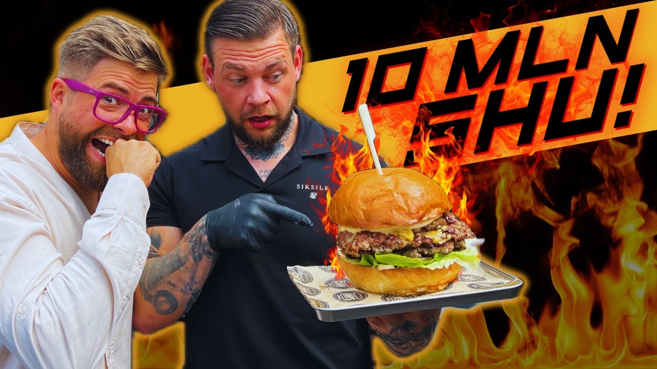 BURGER Z PIEKŁA - 10 MILION&Oacute;W SHU! Przetrwam? 🥵 (gośc. Do Roboty)