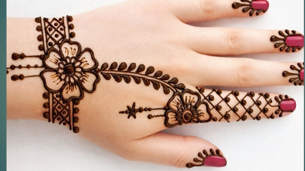 Full Hand Arabic Mehndi Design Step by Step | Easy & Beautiful Bridal Style