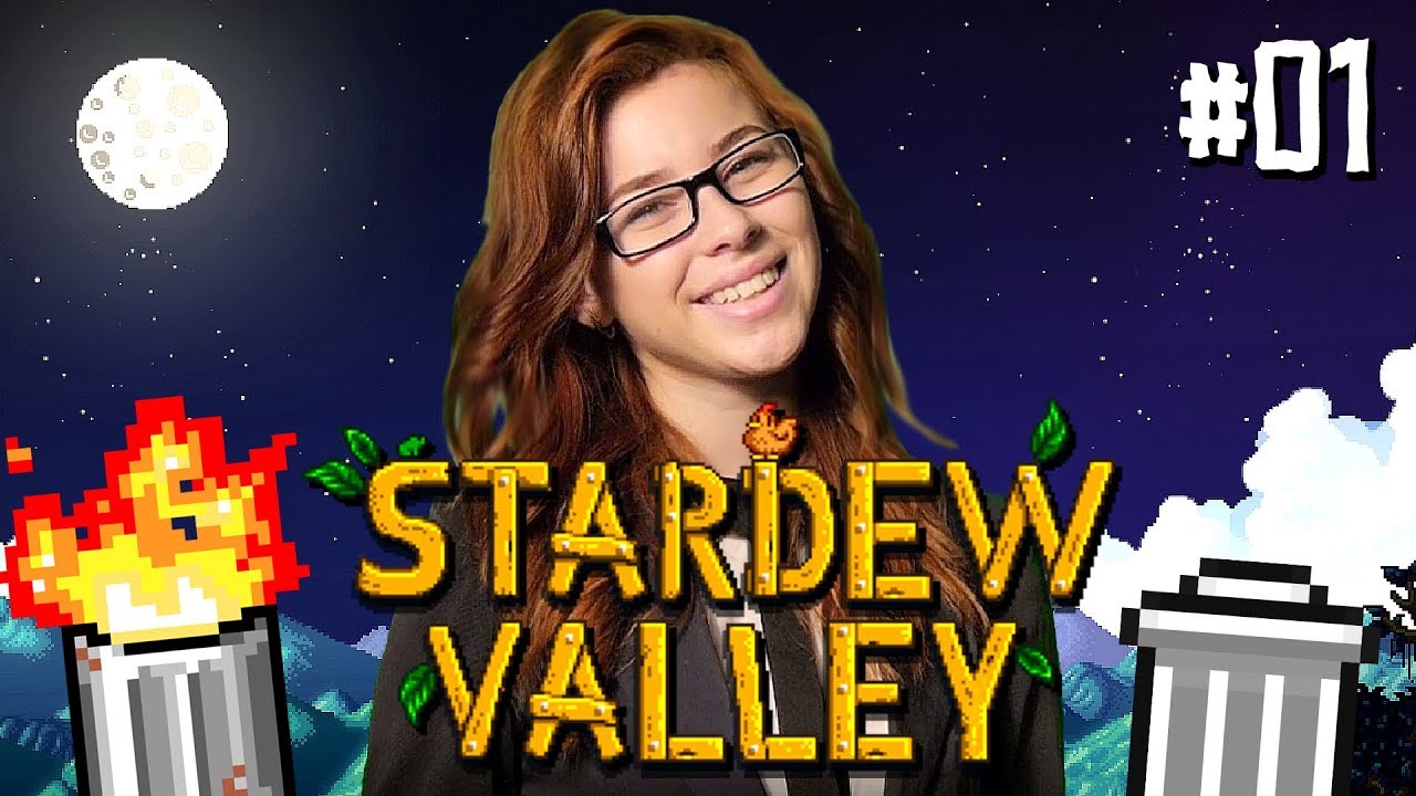 FOUILLER DES POUBELLES - Stardew Valley ft. Mynthos (01)