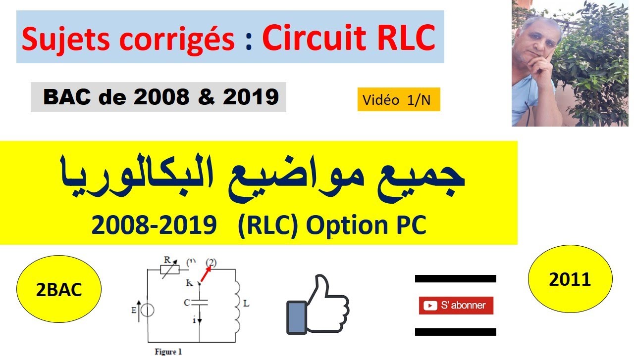 Corrige  BAC 2011 (circuit RLC) option PC