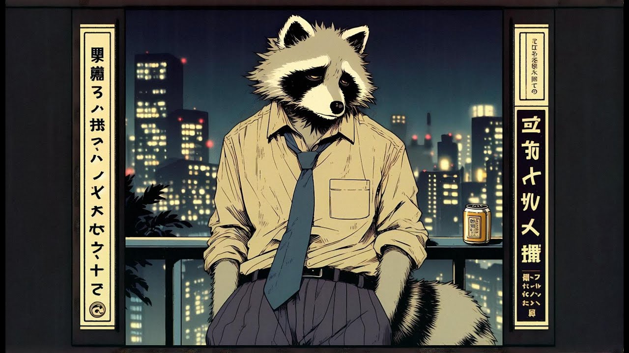 Late Night Japanese Jazz for Focus | Salaryman Spirit FM