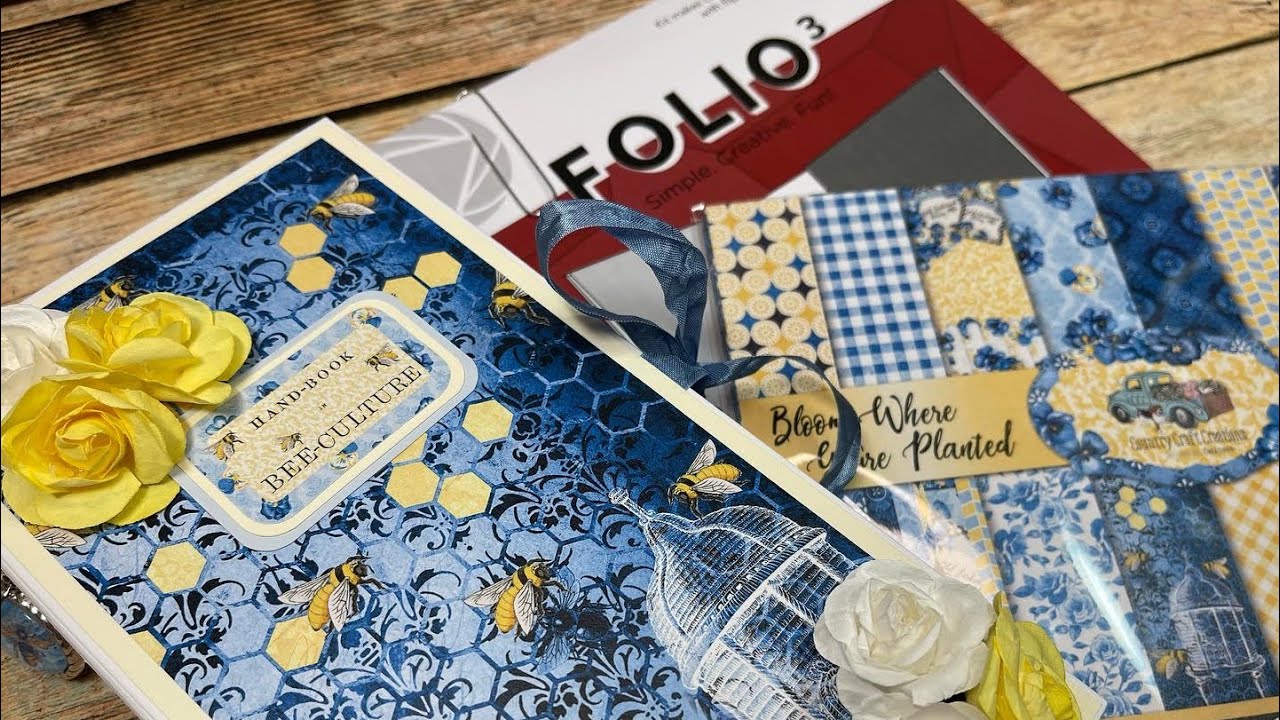 Bloom Where You’re Planted Folio Project, a Country Craft Creations Design Team Project Share
