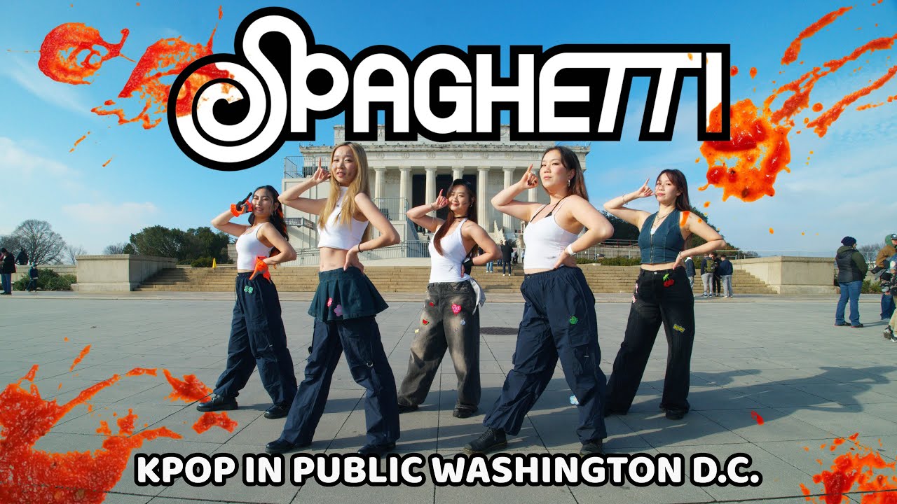 [KPOP IN PUBLIC DC] LE SSERAFIM (르세라핌) - 'SPAGHETTI' ONE TAKE Dance Cover by KONNECT DMV