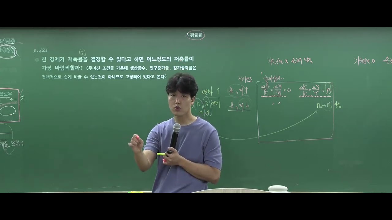 솔로우 모형 3   황금률
