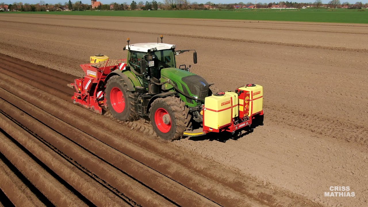 FENDT VARIO 936 I GRIMME GL 420 EXACTA I HEINE LOHNUNTERNEHMEN