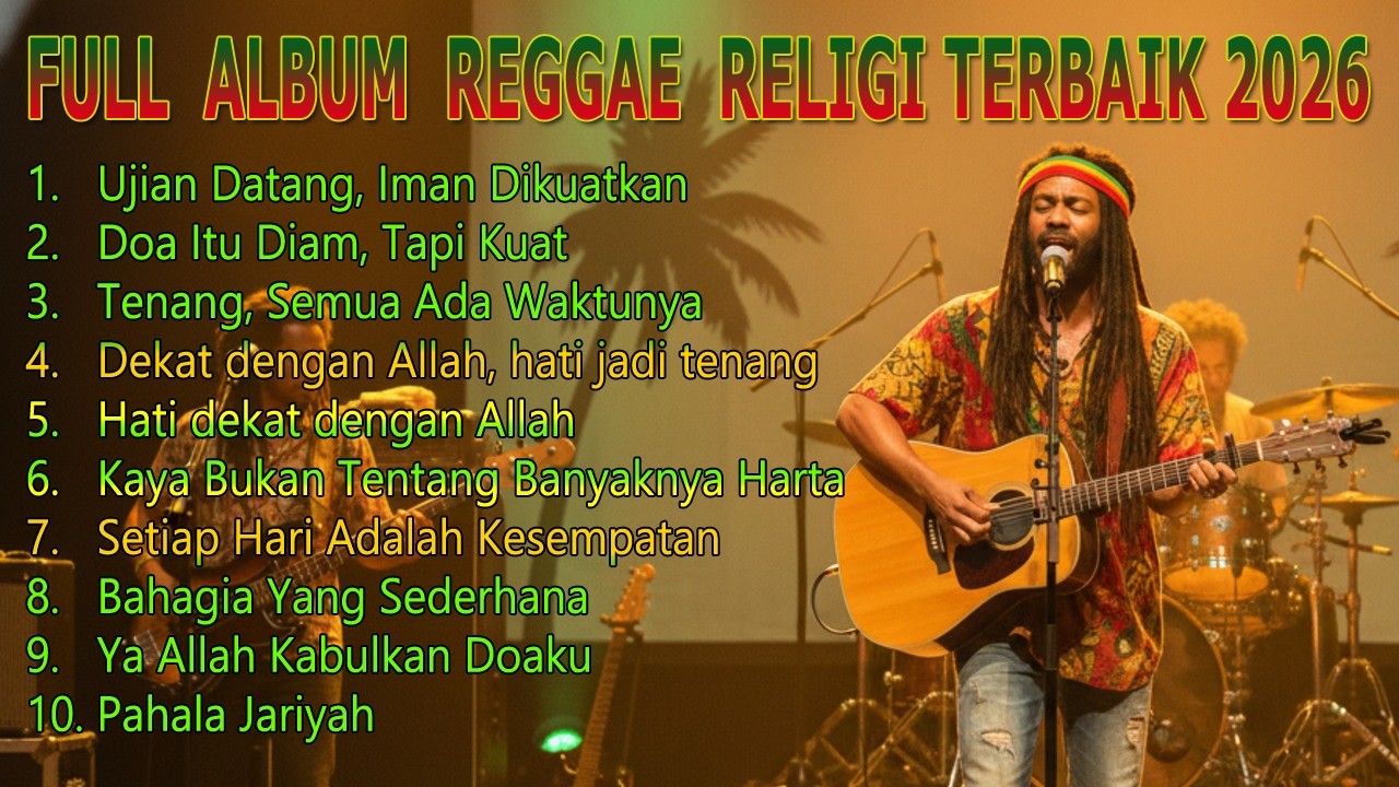 Best of Reggae Religi 2026 🎶 Full Album Lagu Islami Sejuk & Menenangkan Jiwa