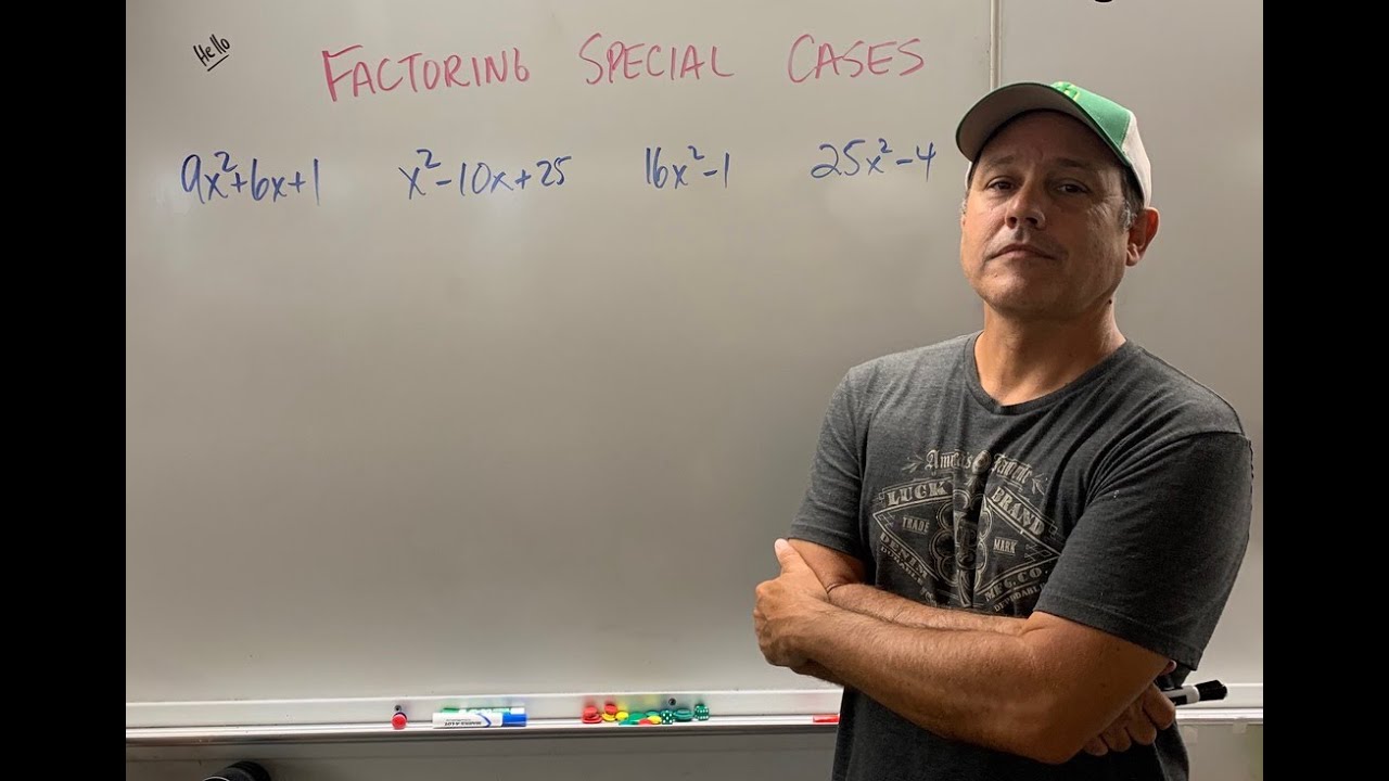 Factoring Special Cases