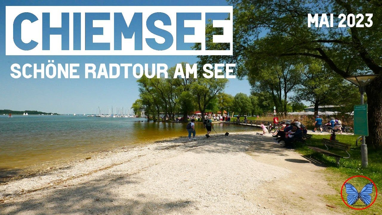 Chiemsee mit dem Wohnmobil - Wohnmobilstellplatz - Radtour am See