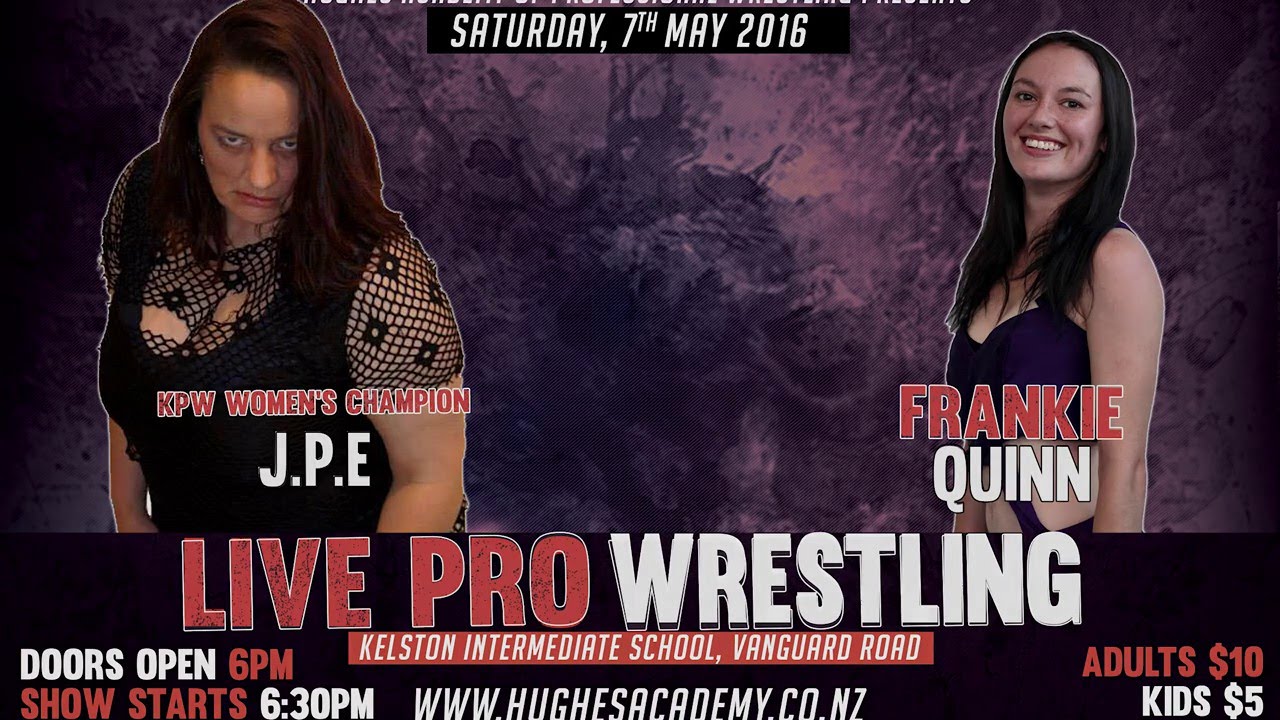 Frankie Quinn vs Just Plain Evil - May 7th 2016